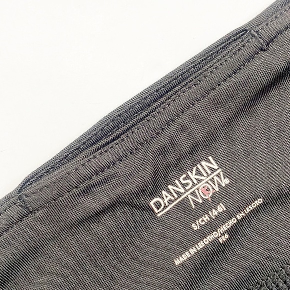 Danskin Now maroon/black mesh panel leggings - Picture 6 of 7